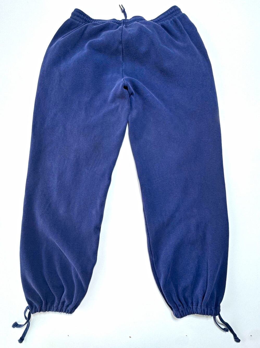 Polo Ralph Lauren Men’s M Navy Cotton Jogger Pants Drawstring Pockets#1089